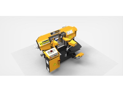 KME DG 280 Ekranlı Tam Otomatik Açılı Kesim Şerit Testere Makinası - 5