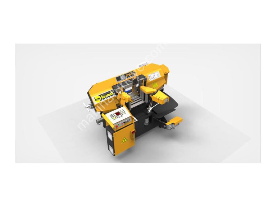 KME DG 280 Ekranlı Tam Otomatik Açılı Kesim Şerit Testere Makinası