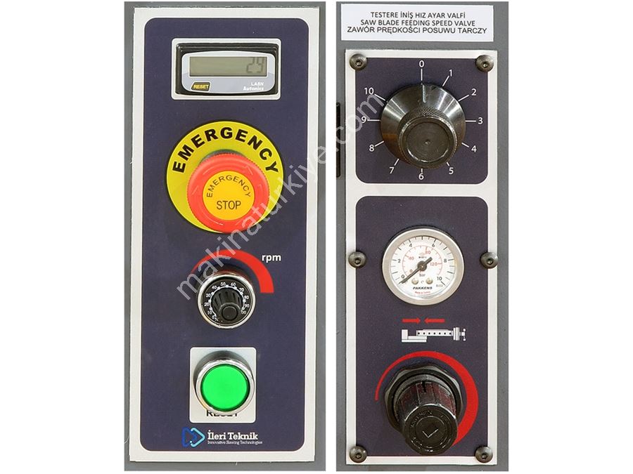 Lcs Pro 400 Yarı Otomatik Daire Testere Makinesi