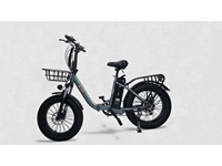 Katlanabilir Yüksek Karbon Çelik 350W Elektrikli Bisiklet