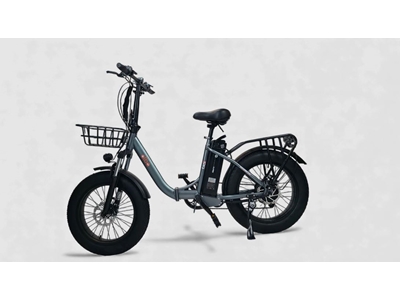 Katlanabilir Yüksek Karbon Çelik 350W Elektrikli Bisiklet - 1