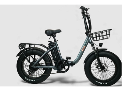 Katlanabilir Yüksek Karbon Çelik 350W Elektrikli Bisiklet - 0