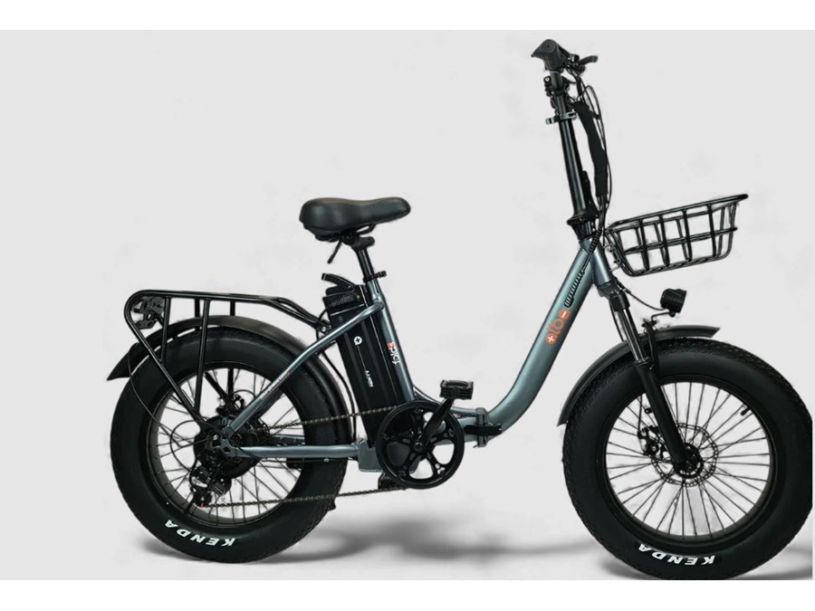 Katlanabilir Yüksek Karbon Çelik 350W Elektrikli Bisiklet