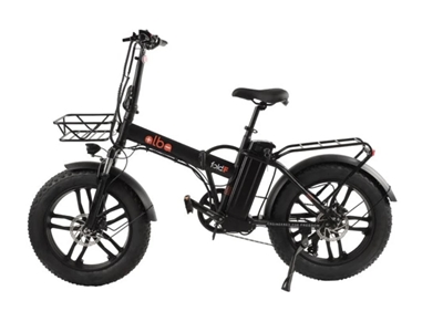 Katlanabilir Yüksek Karbon Çelik 250W Elektrikli Bisiklet - 3