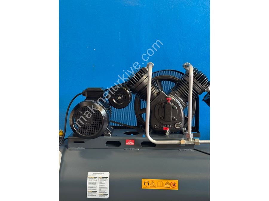 300 Litre Sarmak Marka, 8 Bar, Kompresör ( Tank-Motor Sıfır)