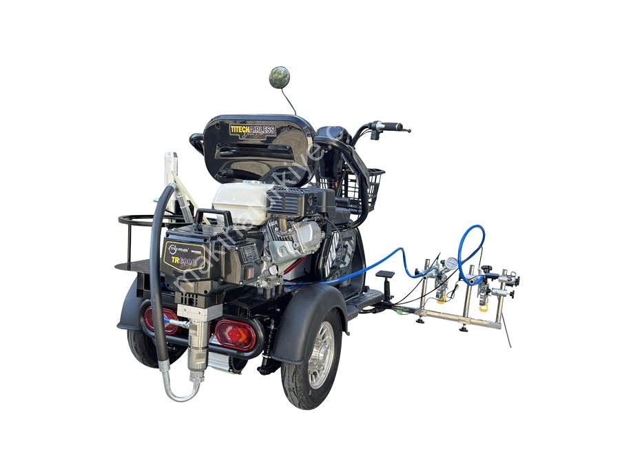 Benzinli Motor Yol Çizgi Makinası