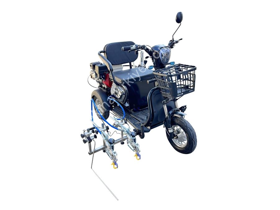 Benzinli Motor Yol Çizgi Makinası