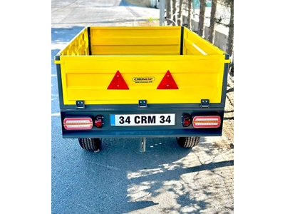 750 Kg Frensiz Yük Römorku - 1