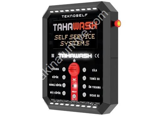 Self Service 9 Functional Central Car Wash System