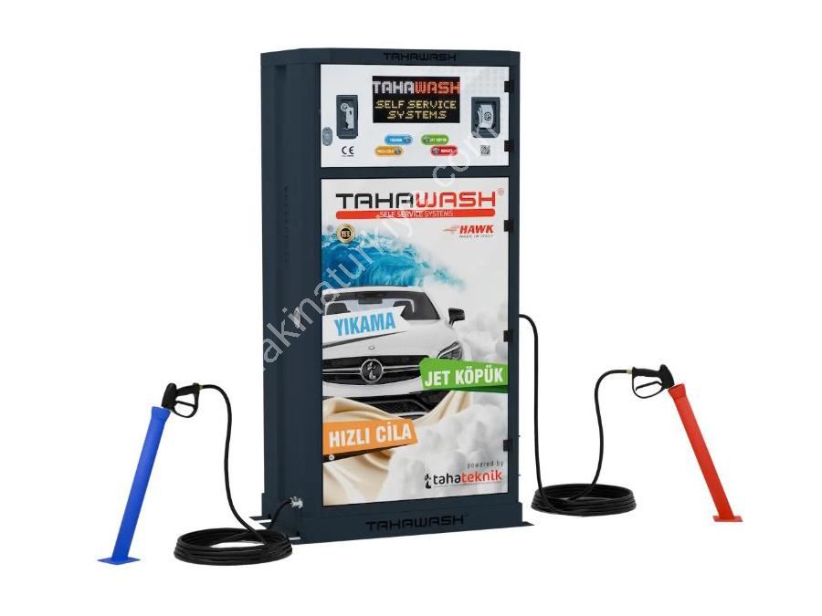 Self Servis Oto Yıkama Sistemi Yıkama + Jet Köpük