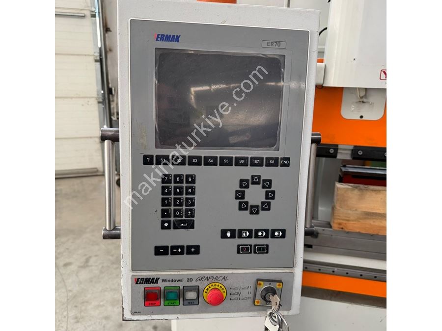 Ermaksan Brand 3 Meter 135 Ton 4 Axis CNC Hydraulic Press