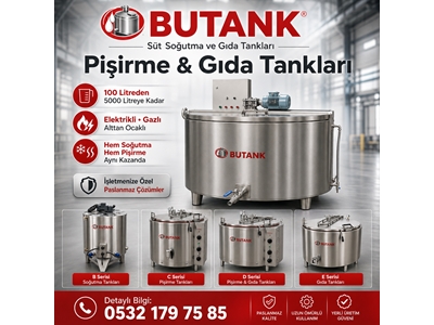 BUTANK Süt Pişirme Kazanı  - 10