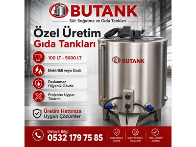 BUTANK Süt Pişirme Kazanı  - 8