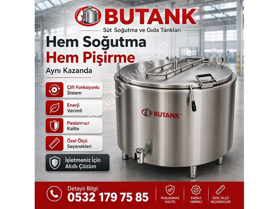 BUTANK Süt Pişirme Kazanı 