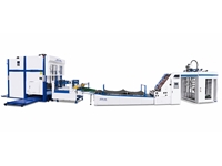 1500x1500 mm High Speed Corrugated Laminating Machine and Stacker