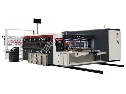 250 Stück/Minute Hochauflösender Hochgeschwindigkeitsdruck, Trocknung und Slotter-Rotationsmaschine
