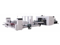 900x2000 mm Otomatik Katlama Ve Yapıştırma Makinesi