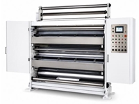 Machine à coller à double couche