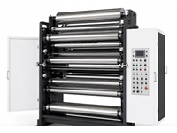 Machine à coller à trois couches
