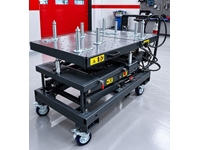 1000 Kg Kaldırma Kapasiteli Bataryalı Makaslı Lift (1)