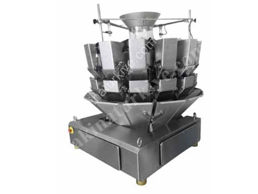 120 Min/Paket Modulares Mehrkopf-Waage Verpackungs- und Abfüllmaschine