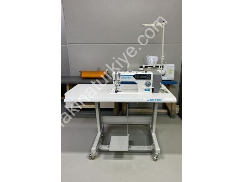 Jaktec Jk-A4 Elektronik İp Kesmeli Düz Dikiş Makinesi Tablalı – Başlangıç Seti Hediyeli