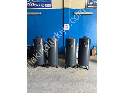 200 Litre Kompresör İçin Yatay-Dikey Hava Tankı (12-8 Bar-Ce Belgeli)