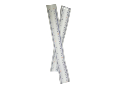 Yapışkanlı Metre Mezura Cm / İnç 1 Metre (10 Adet)