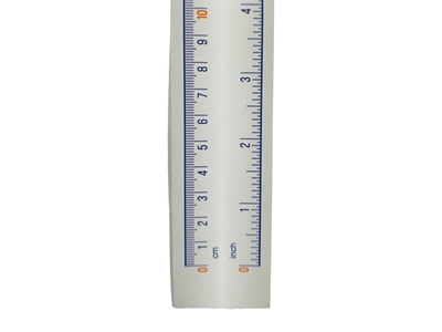 Yapışkanlı Metre Mezura Cm / İnç 1 Metre (10 Adet) - 2