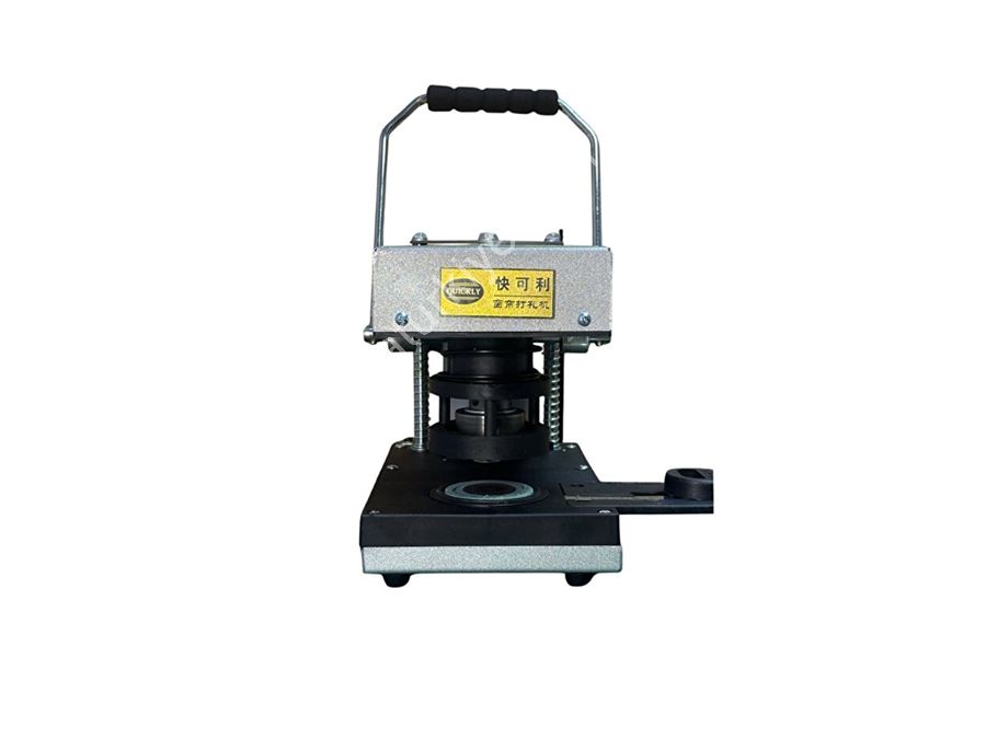Perde Tır Kamyonet Branda Kapsülü Elektrikli Kuşgözü Delme Makinesi 2 Bıçaklı El Presi 38Mm-48Mm