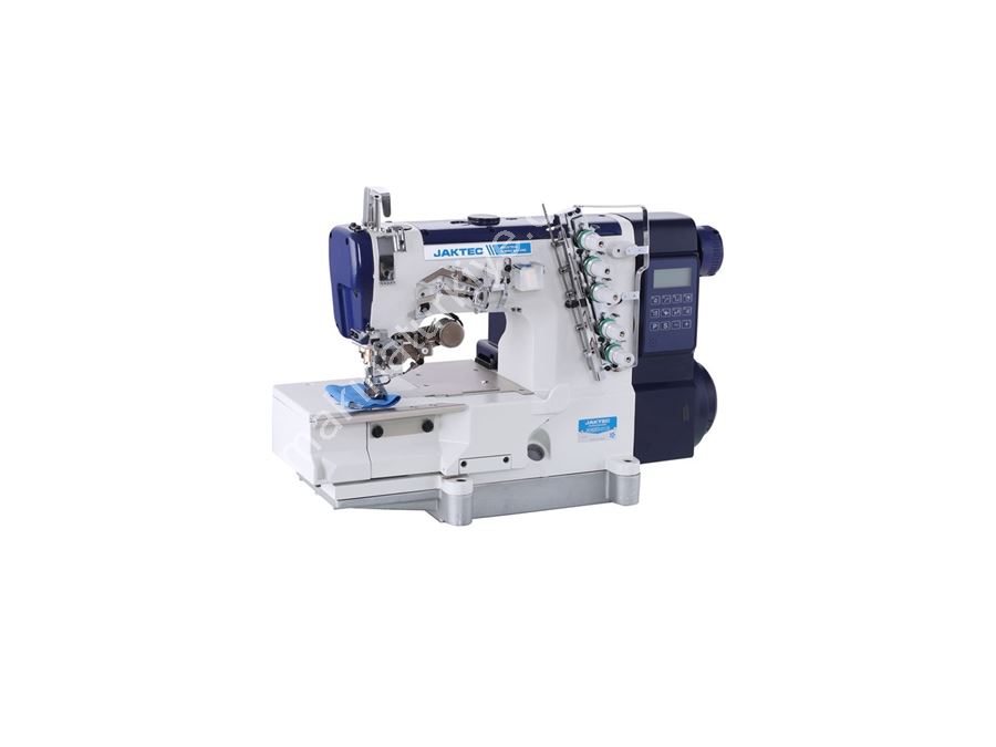 Jaktec Full Otomatik Ayak Kaldırmalı İplik Kesme Etek Reçme Dikiş Makinesi