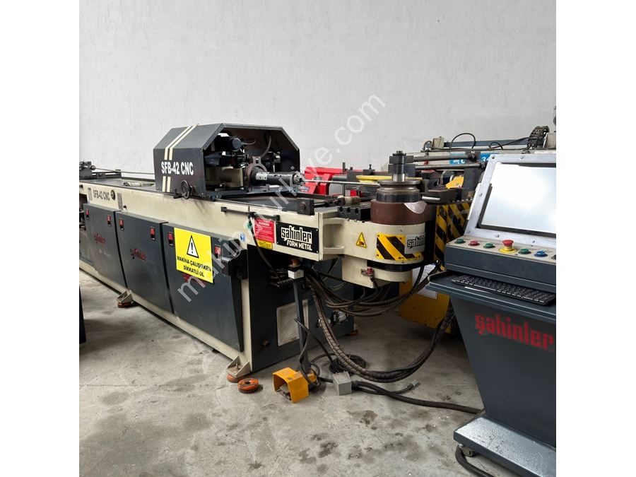 Şahinler Marka 42 Lik Cnc Malafalı Boru Profil Bükme Makinası 2020 Model