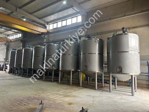 40 Ton Kapasiteli Paslanmaz Zeytinyağı Tankı