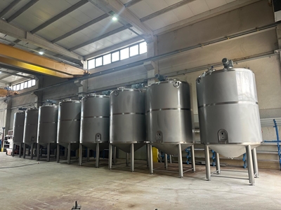 100 Ton Kapasiteli Paslanmaz Zeytinyağı Tankı - 6