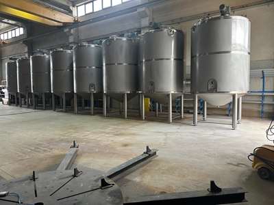 100 Ton Kapasiteli Paslanmaz Zeytinyağı Tankı - 4
