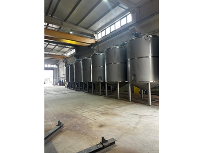 150 Ton Kapasiteli Paslanmaz Zeytinyağı Tankı - 7