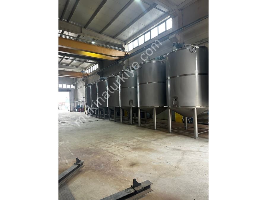 150 Ton Kapasiteli Paslanmaz Zeytinyağı Tankı