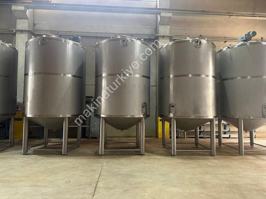 150 Ton Kapasiteli Paslanmaz Zeytinyağı Tankı