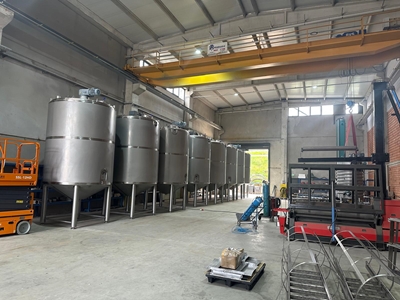 200 Ton Kapasiteli Paslanmaz Zeytinyağı Tankı - 8