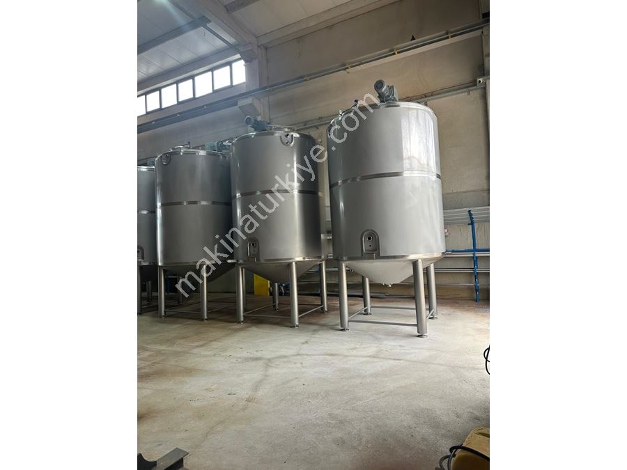 200 Ton Kapasiteli Paslanmaz Zeytinyağı Tankı