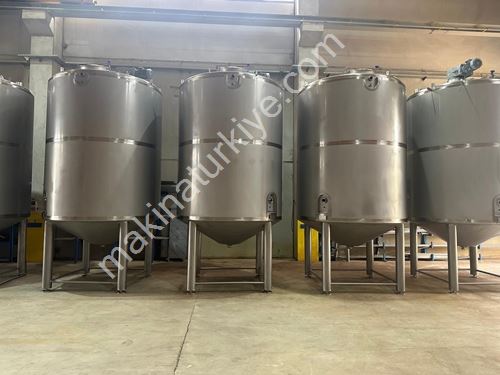 200 Ton Kapasiteli Paslanmaz Zeytinyağı Tankı