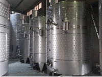 20 Ton Kapasiteli Paslanmaz Alkol Proses Tankı