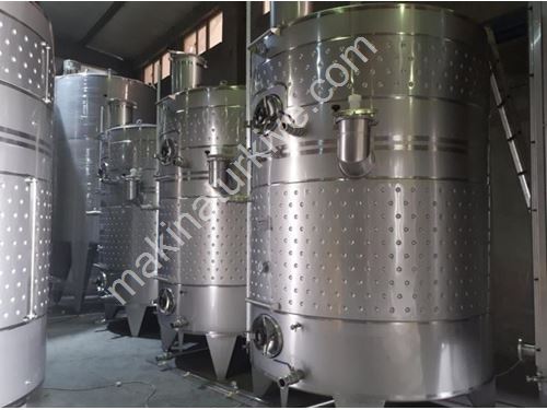 150 Ton Kapasiteli Paslanmaz Alkol Proses Tankı