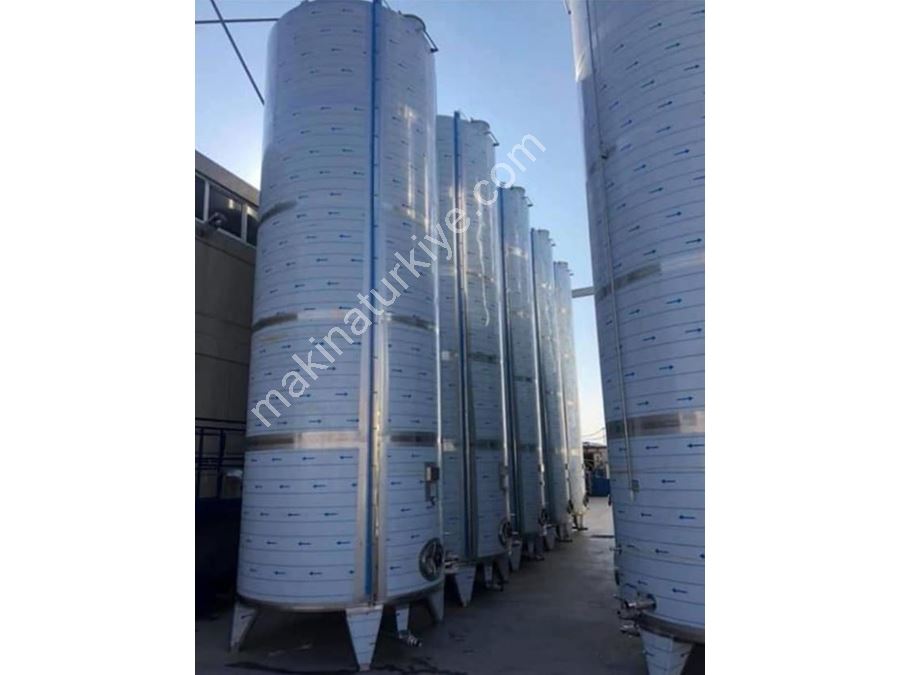 40 Ton Kapasiteli Paslanmaz Kimya Tankı