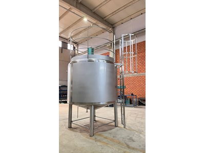 Réservoir de stockage de lait en acier inoxydable de 20 tonnes - 10
