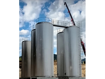 40 Ton Kapasiteli Paslanmaz Süt Depolama Tankı - 5