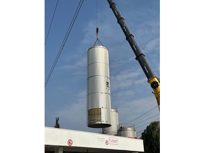 100 Ton Kapasiteli Paslanmaz Süt Depolama Tankı - 0