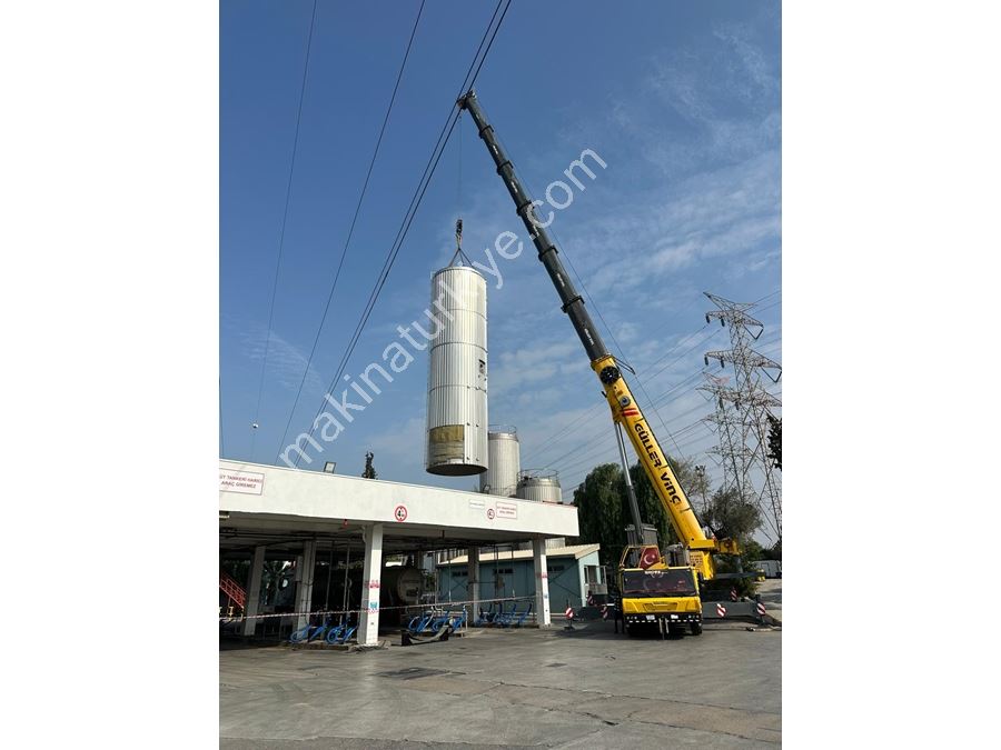 200 Ton Kapasiteli Paslanmaz Süt Depolama Tankı
