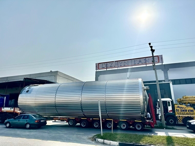 200 Ton Kapasiteli Paslanmaz Süt Depolama Tankı - 3