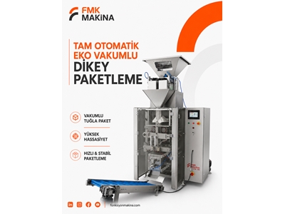 Tam Otomatik Vakumlu Eko Vakumlu Dikey Paketleme Makinası - 0